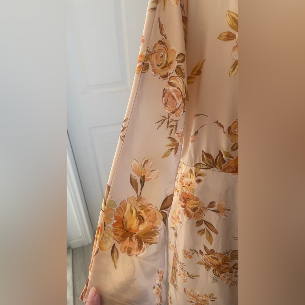 MANGO FLORAL PRINT DRESS. - Picture 12 of 16